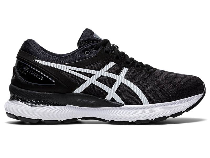 Sapatilhas Running Asics GEL-NIMBUS 22 Mulher Pretas, 8674A141.343